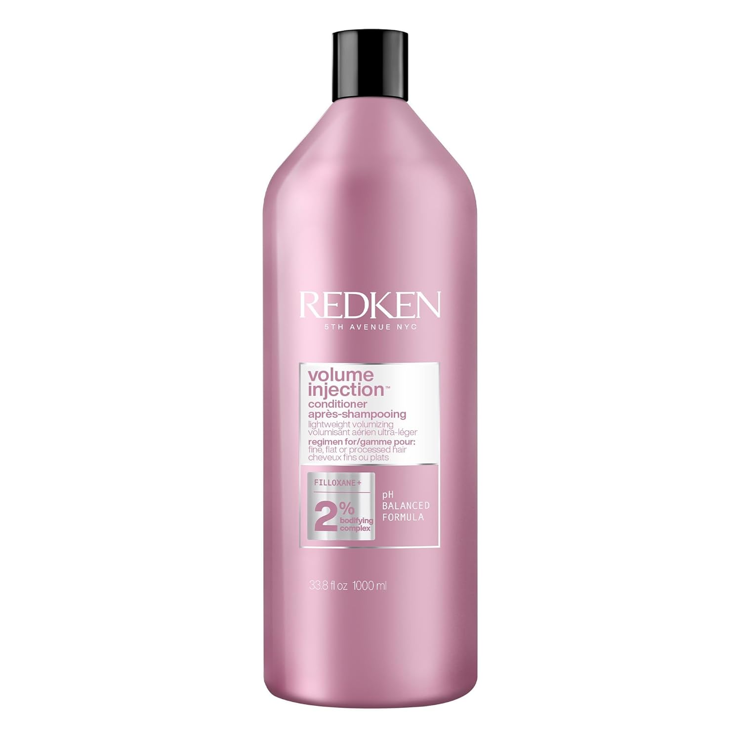 Redken Volume Injection Conditioner for Fine Hair - Adds Lift & Body