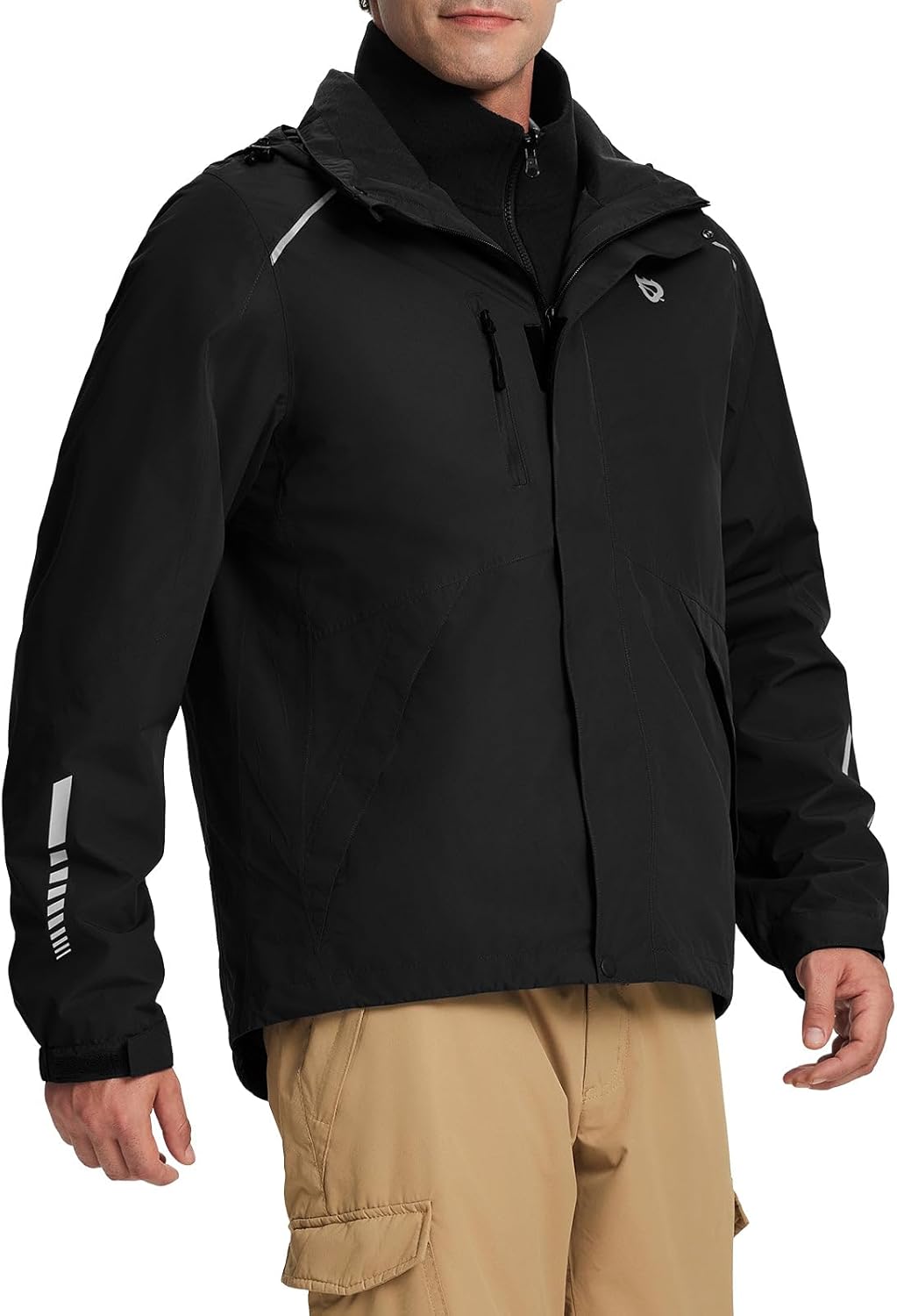 BALEAF 3-in-1 Men's Waterproof Ski Jacket