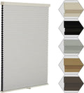 Cordless Blackout Cellular Window Shades 59 in Wide - Room Darkening