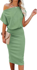 Ezbelle Women's 2023 Summer Dress: Stylish Off The Shoulder