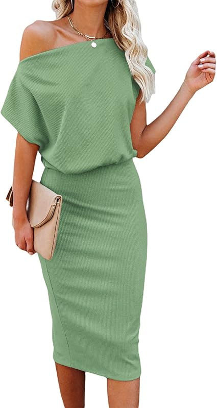 Ezbelle Women's 2023 Summer Dress: Stylish Off The Shoulder