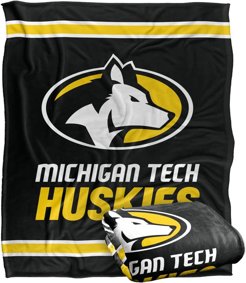MICHIGAN TECH UNIVERSITY Silky Touch Super Soft Throw Blanket