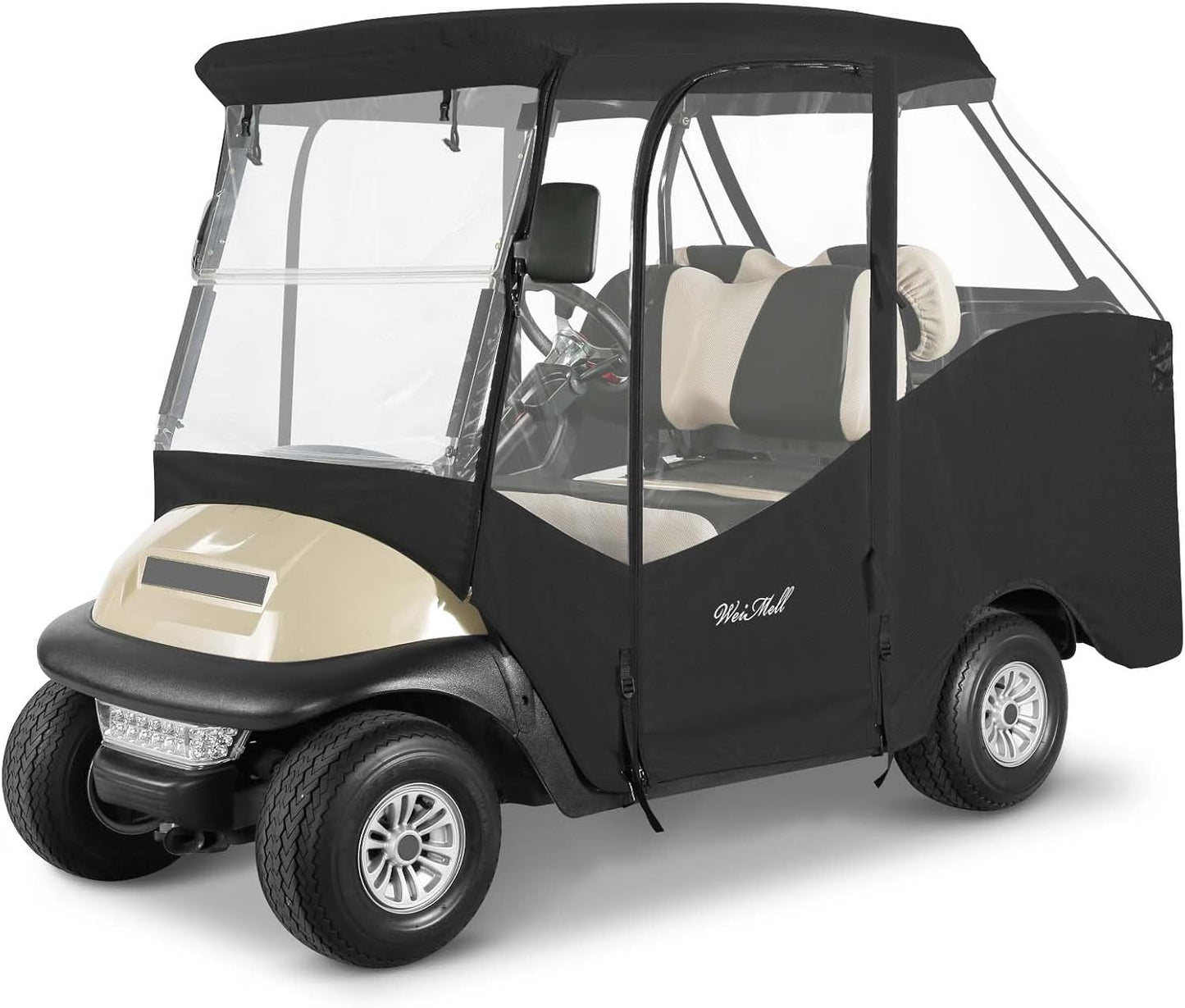 4 Passenger Golf Cart Enclosure for Club Car Precedent Tempo