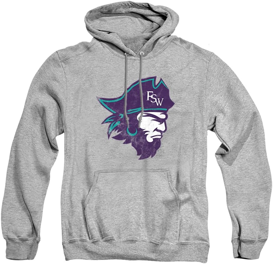 Official Collegiate Distressed Logo Hoodie for Everyday Style