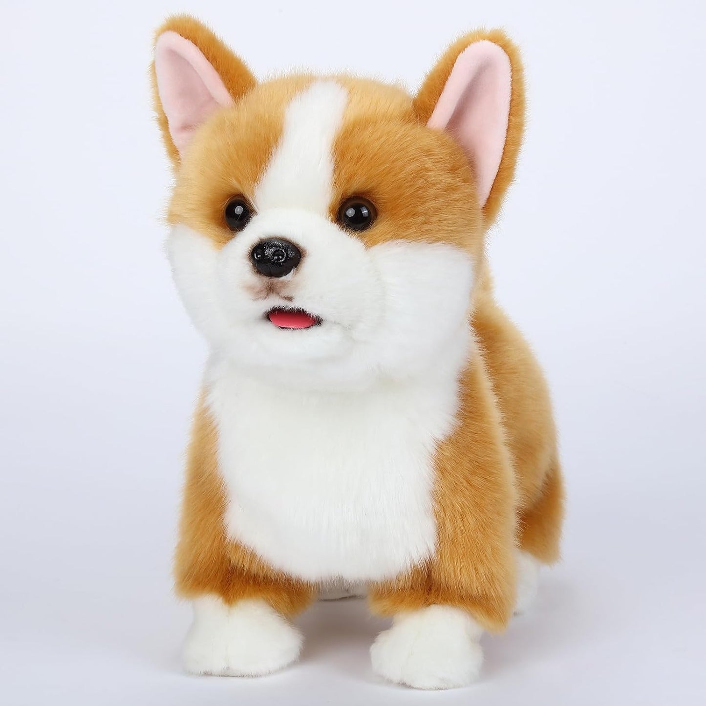 Interactive Plush Corgi Dog - Companion Robot Pet for All Ages