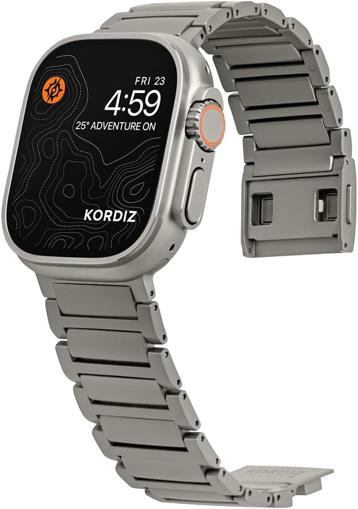 Titanium Watch Band for Apple Watch | DLC Scratch Resistant