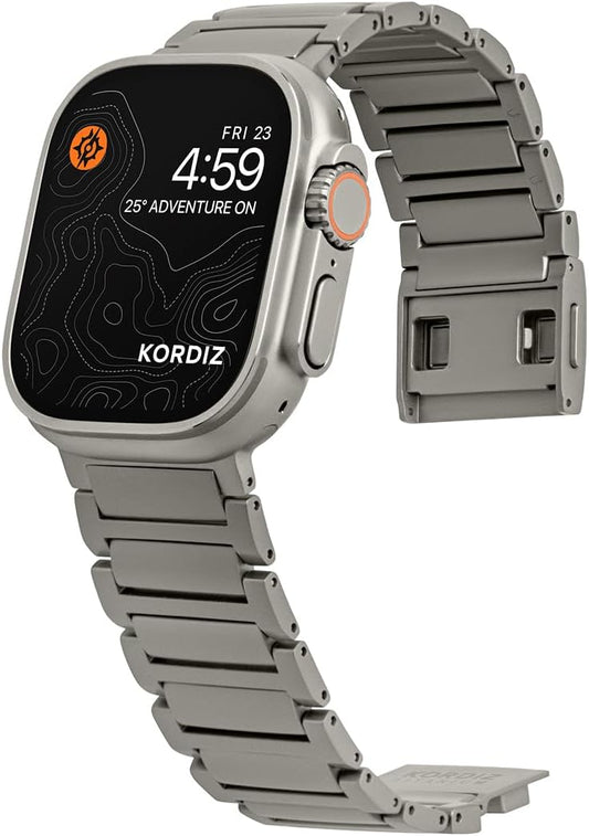 Titanium Watch Band for Apple Watch | DLC Scratch Resistant