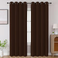 Blackout Curtains 84 in 2 Panels Set - Thermal Room Darkening Drapes