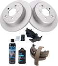 Rear Brake Pad & Rotor Kit Compatible with 2001-07 Caravan - Complete