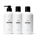 Shower Essentials for Men and Women - Natural Shampoo, Conditioner