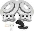 Front Brake Pad & Rotor Kit for 2010-2017 Ford Expedition - Full Front