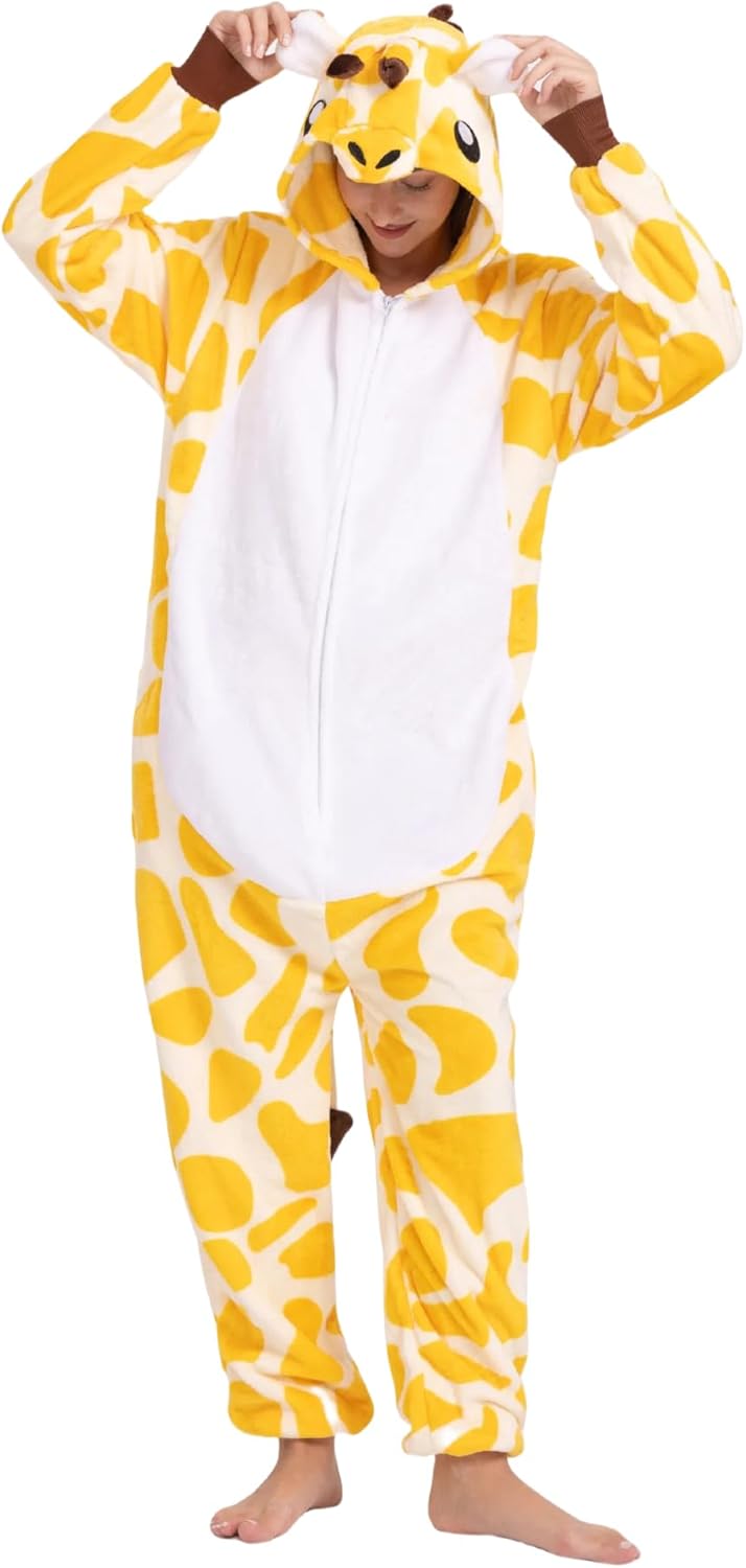 Unisex Adult Animal Onesie Pajamas for Cozy Fun and Comfort
