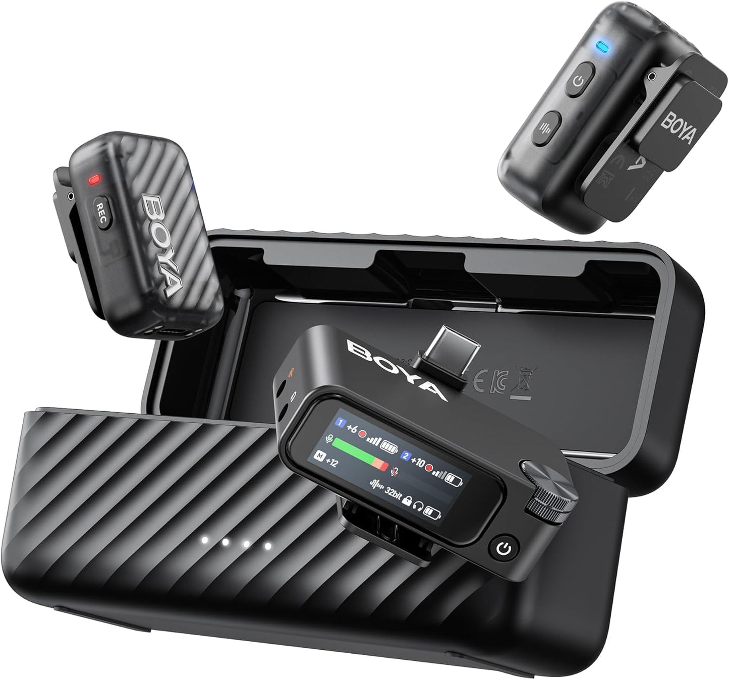 BOYAMIC 2 Wireless Microphones: Unmatched Audio Clarity & Range