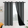 Yakamok 63 in Blackout Curtains for Bedroom - Total Light Block