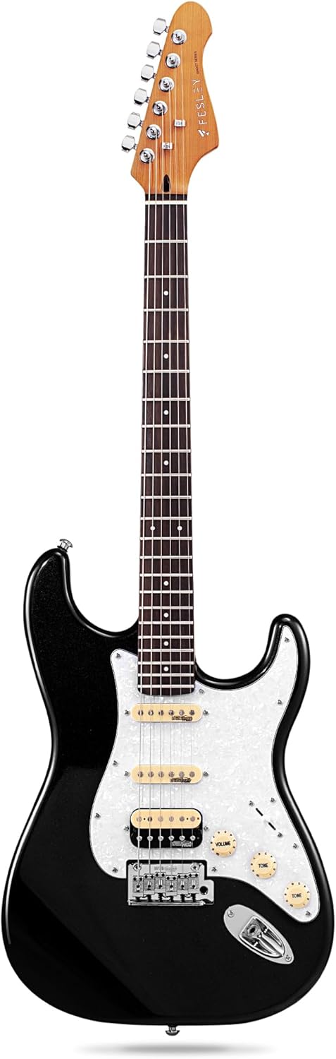 Fesley 39 Electric Guitar: Pro-Level Performance with Wilkinson Pickups & Roasted Maple Neck