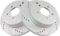 Rear Performance Brake Rotors Set for 2007-2015 SUVs - G-Coated