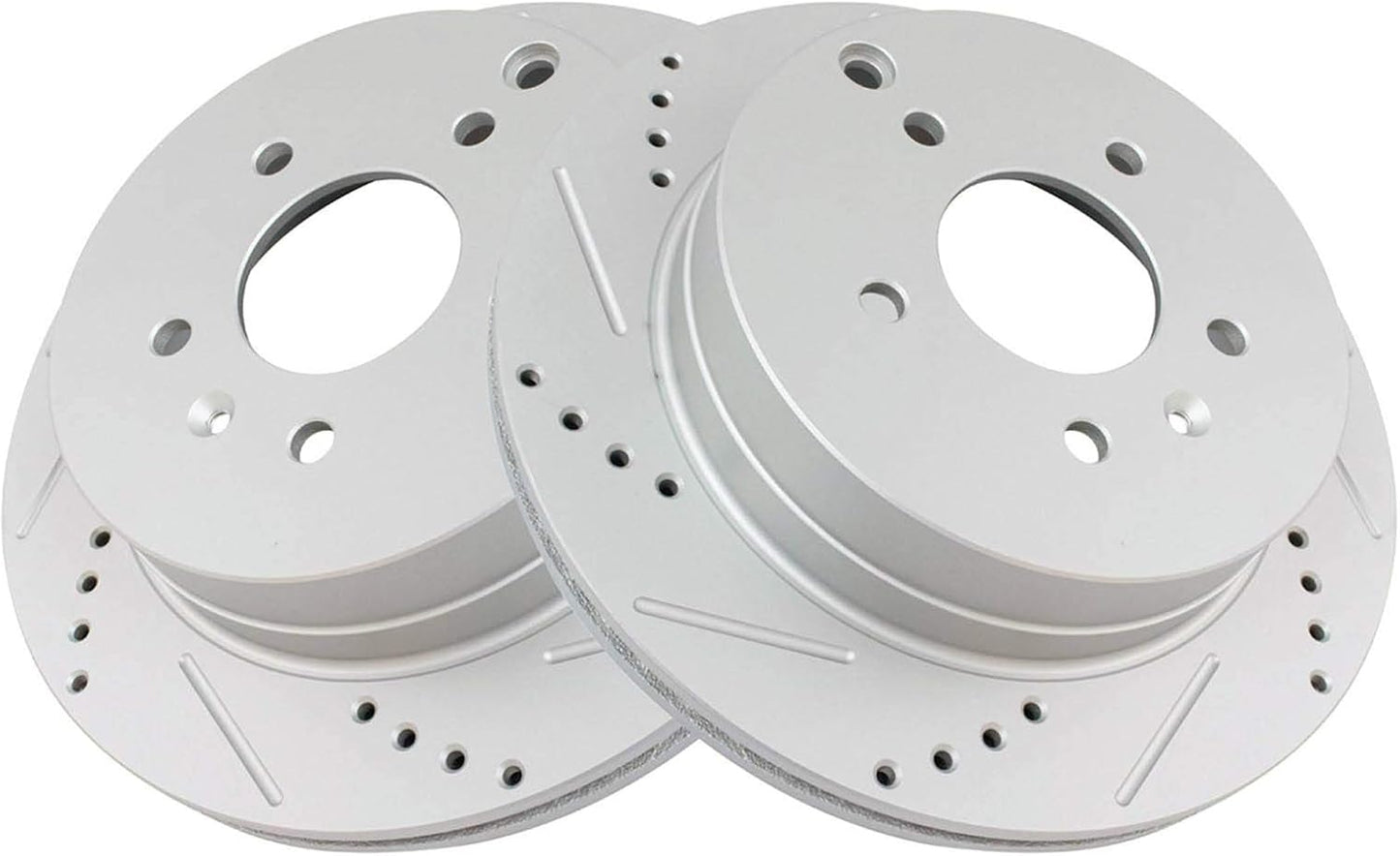 TRQ Rear Performance Brake Rotors Set for Chevrolet Captiva Sport