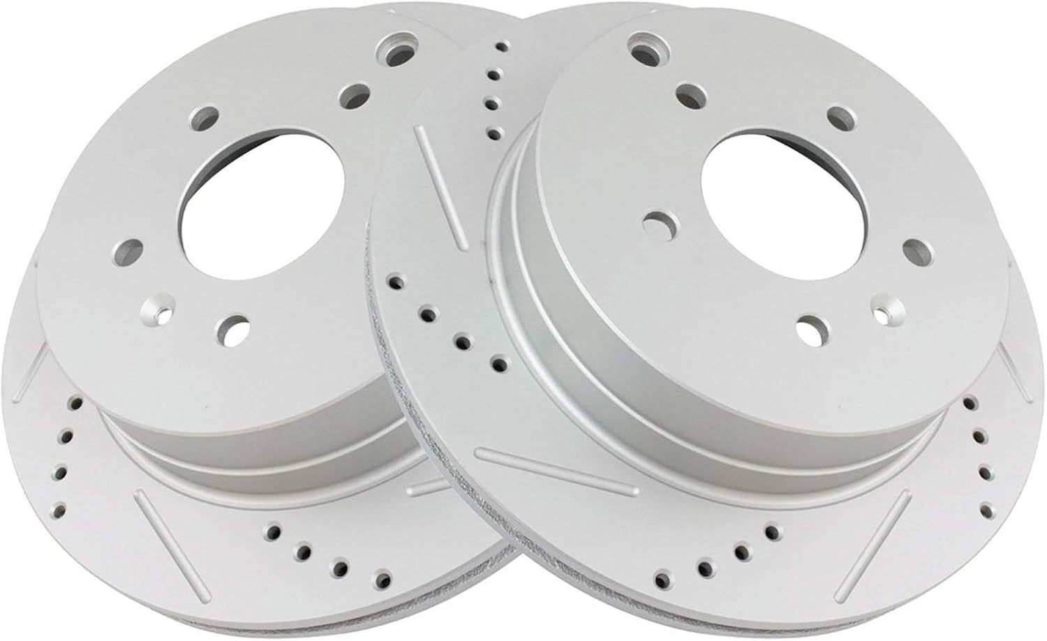 TRQ Rear Performance Brake Rotors Set for Chevrolet Captiva Sport