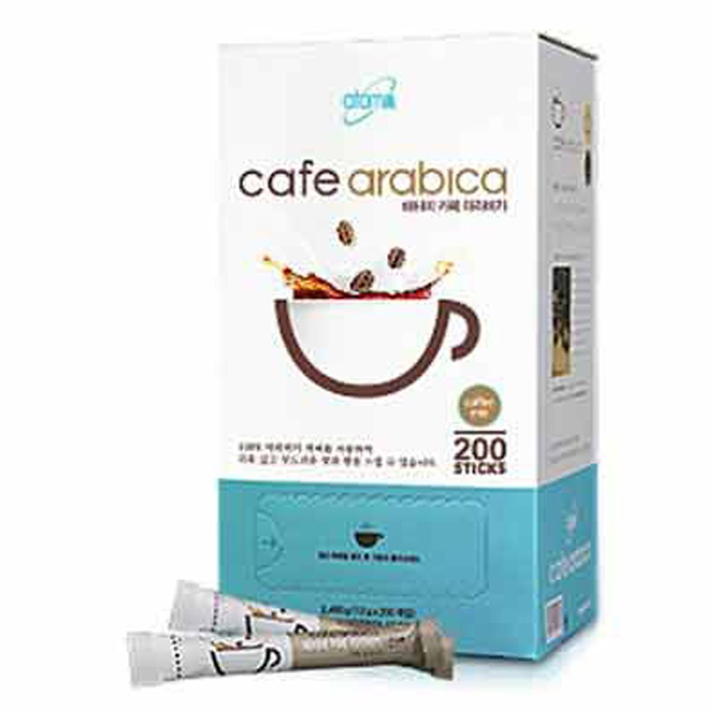 Atomy 200 Sticks Cafe Arabica Instant Coffee Mix - Rich Natural Energy!