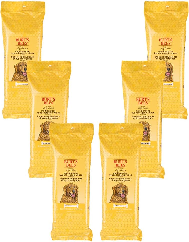 Burt's Bees for Pets Multipurpose Grooming Wipes for Dogs