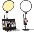 10.5in LED Desk Ring Light - Soft, Wide Fill Light for Video Calls