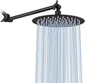 NearMoon Rain Shower Head with Adjustable Arm for Luxurious Showers
