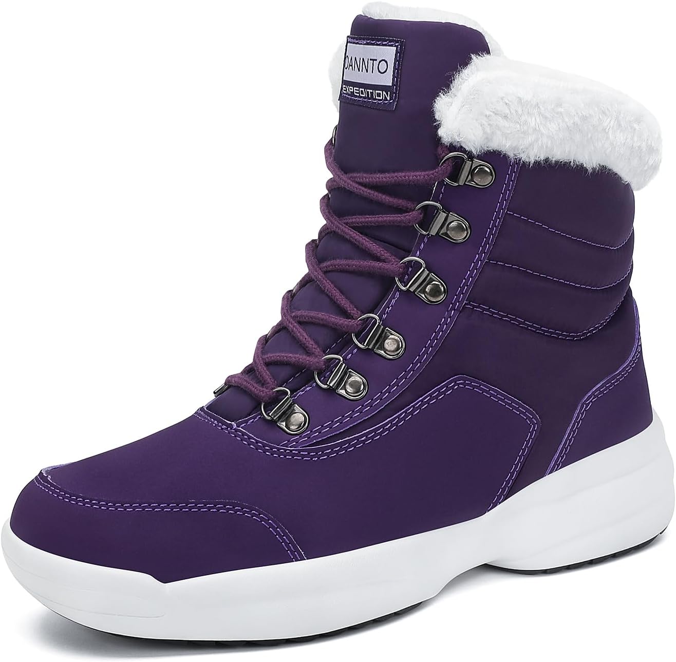 Dannto Women Winter Snow Boots for Warmth and Comfort