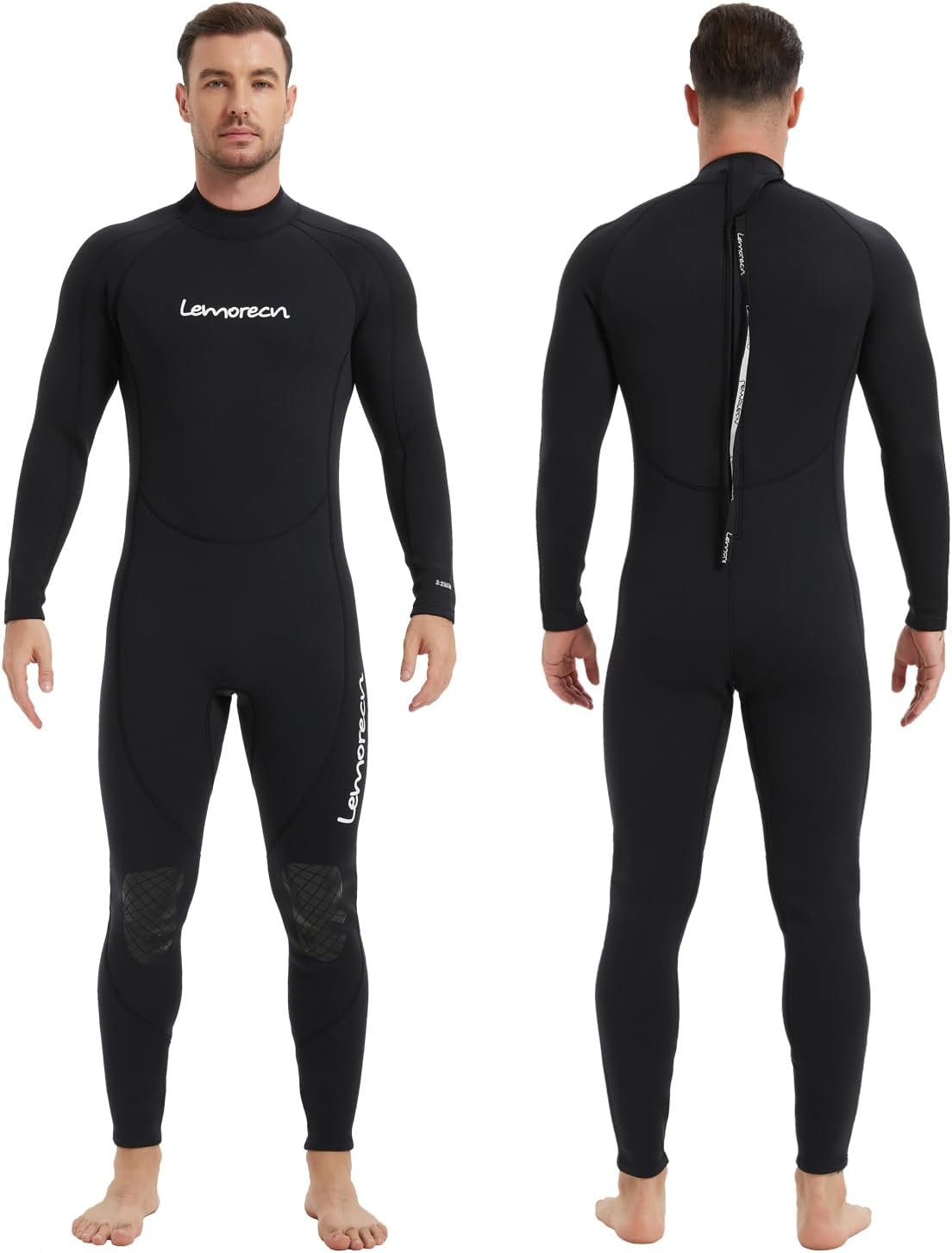 Lemorecn Men's Wetsuit for Diving, Surfing, and Swimming Fun