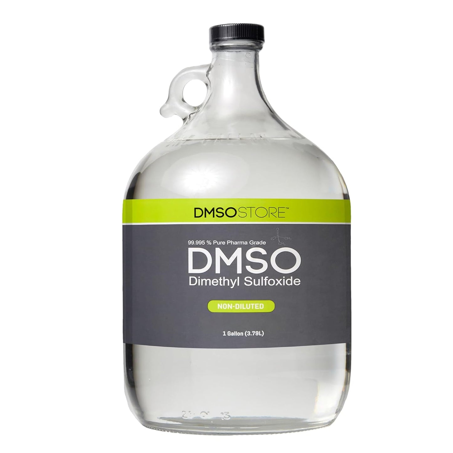 Pure 99.995% DMSO Liquid in Glass Jug for Versatile Use