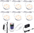 Dimmable LED Under Cabinet Lighting Kit - Warm White Puck Lights