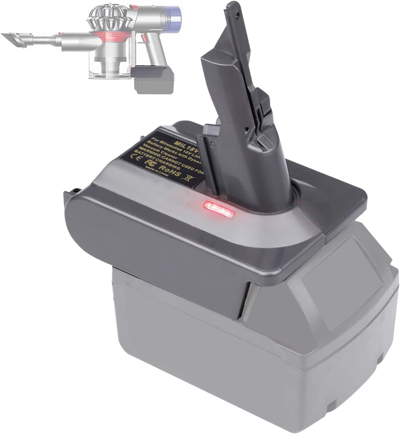 XLX Dyson V7V8 Battery Adapter - Boost Cordless Performance!
