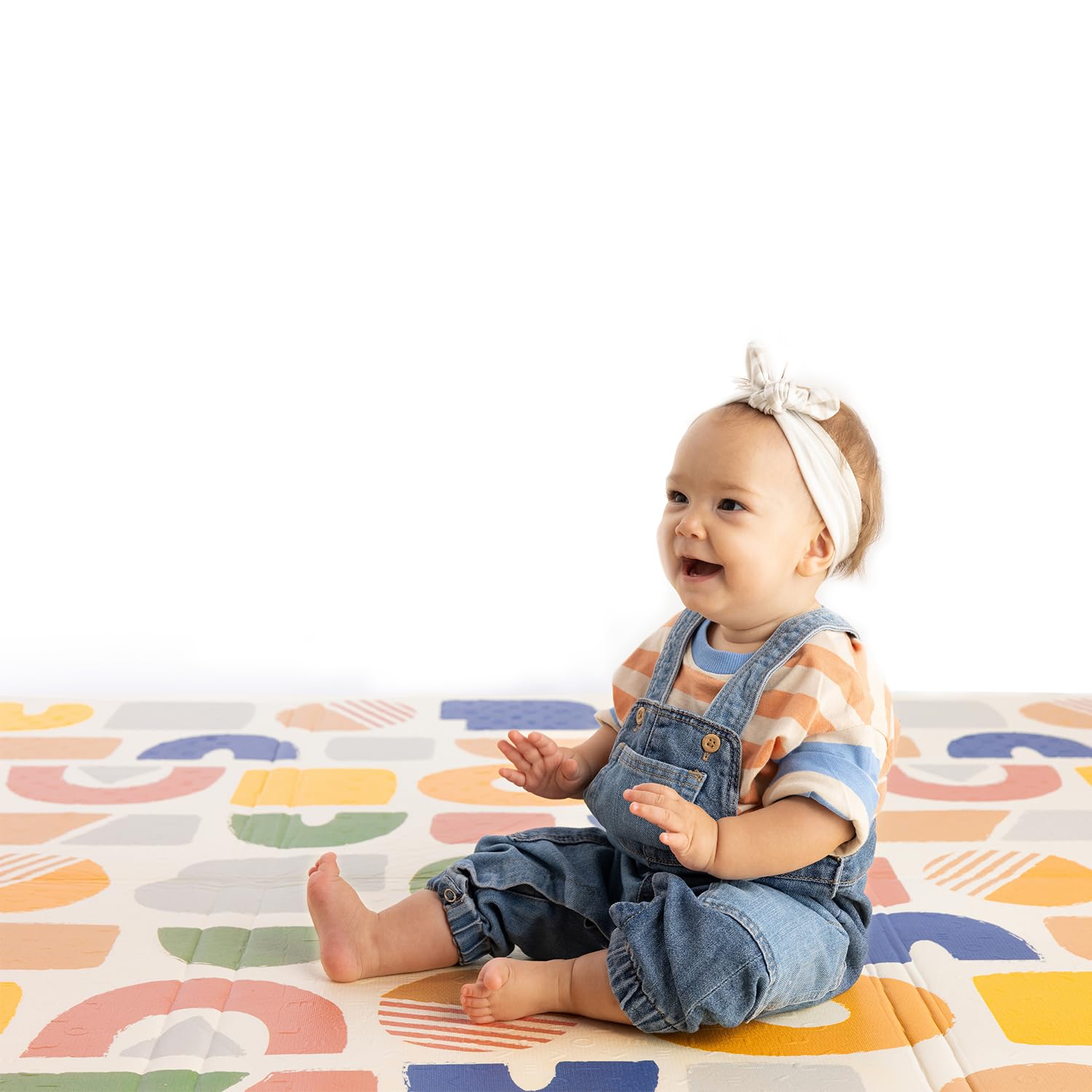 ORIBEL PurePlay Baby Play Mat - Safe, Easy to Clean & Stylish