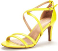 DREAM PAIRS Women's GIGI Open Toe Pump Heels for Fashionable Style