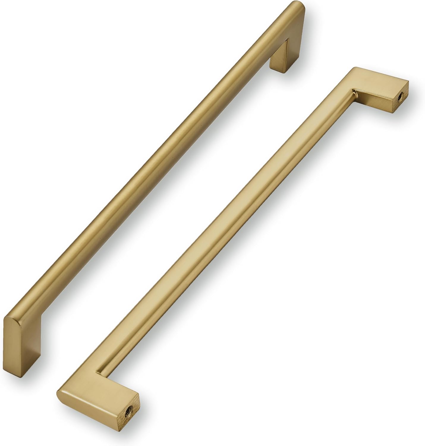 10 Inch Hole Center Cabinet Pulls in Champagne Bronze Finish