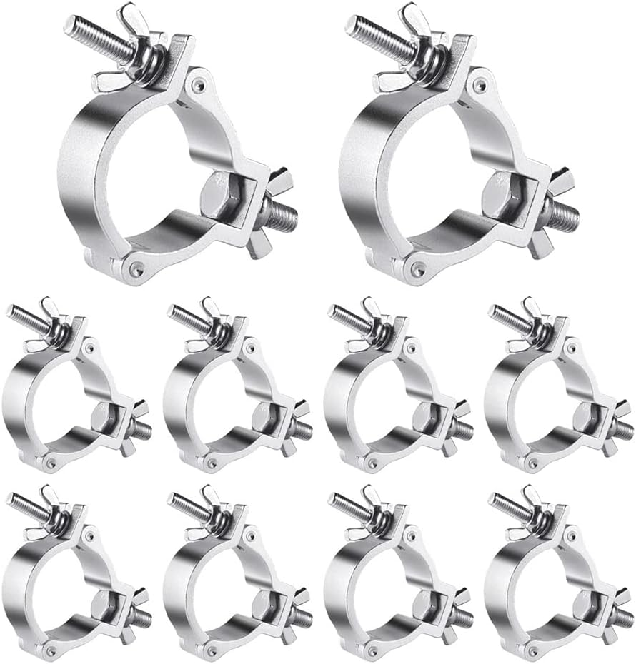 2 Inch Truss O Clamps for Stage Lighting - Heavy Duty 220LB