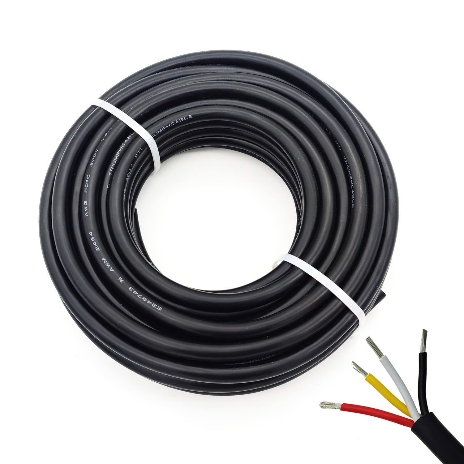 22AWG UL2464 Power Cable Stranded Electrical Wire for LED Use