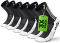 Lux Dual Grip Socks for Men - Soccer Grip Socks with Arch Support