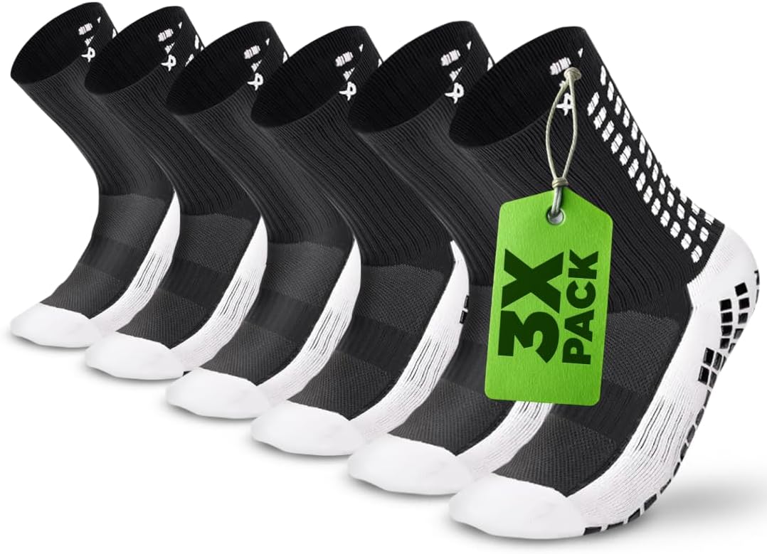 Lux Dual Grip Soccer Socks for Ultimate Performance & Comfort