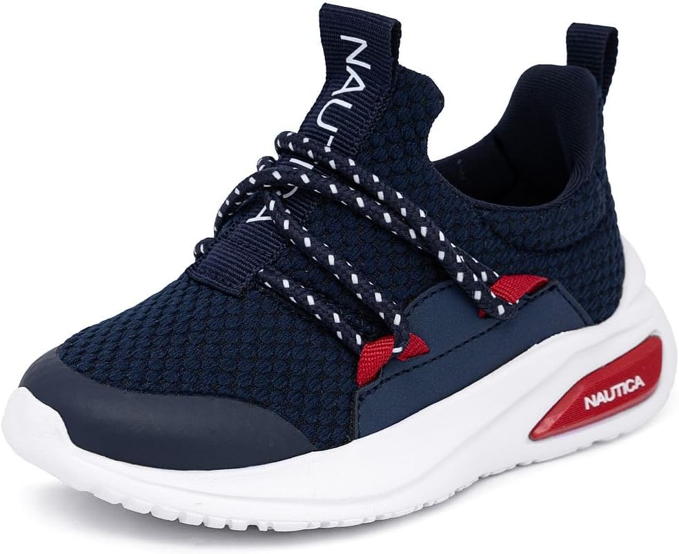 Nautica Kids Athletic Slip-On Sneakers for Active Boys and Girls