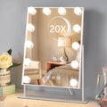 Hollywood Makeup Mirror with 12 Dimmable Bulbs - Adjustable Lighting