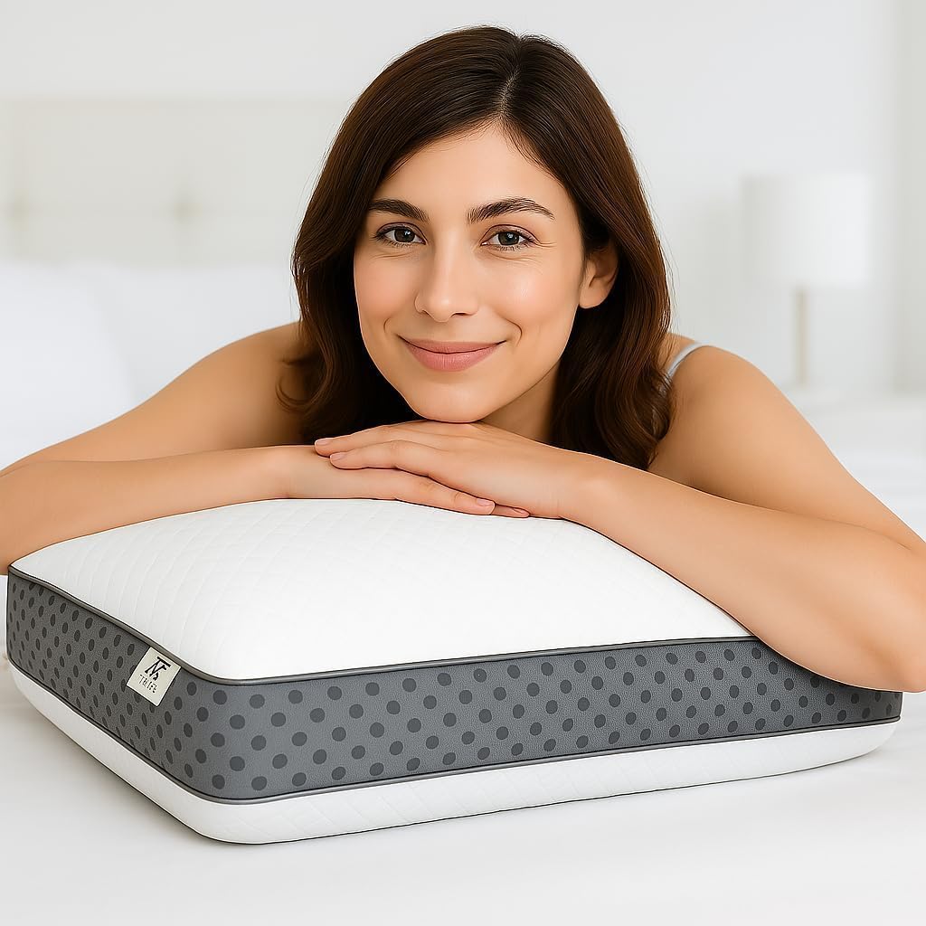 Royal Therapy Memory Foam Pillow for Pain Relief and Comfort