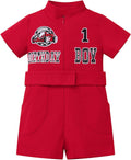 Race Car 1st 2nd Birthday Outfit Baby Jumpsuit - Smash Cake Ready