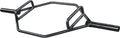 2-Inch Hex Trap Bar with 11in Rotating Sleeves - Solid Steel