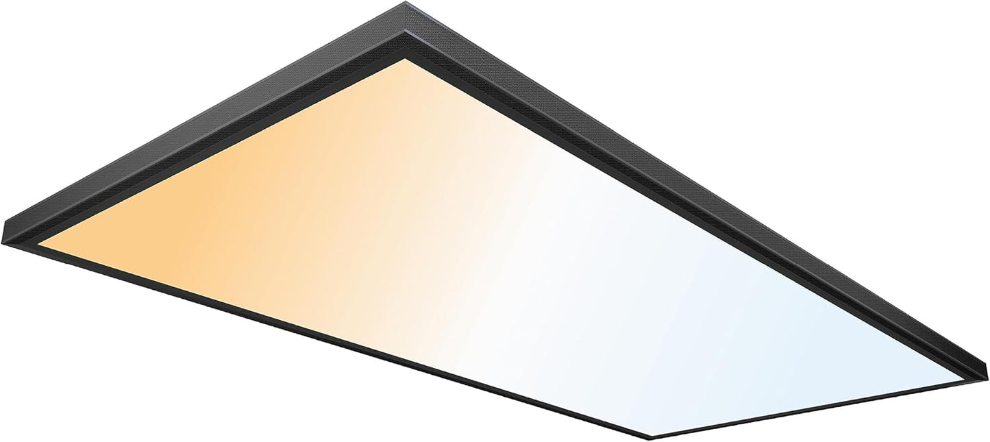 Ultralux 2x4 ft Surface Mount Ceiling Light Panel for Home