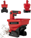 Handheld Grass Seed Spreader Compatible with 18V Li-ion Battery