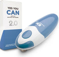Kitchen Mama Auto 2.0 Can Opener Morandi Blue - Hands-Free Smooth Edge