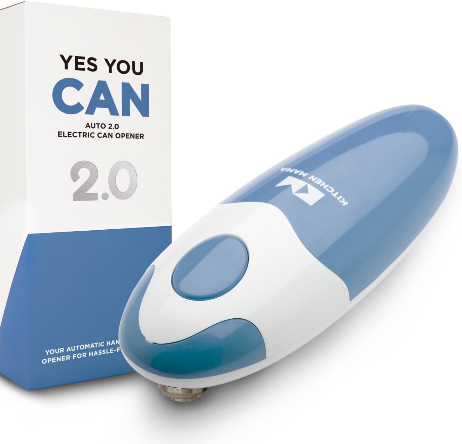 Kitchen Mama Auto 2.0 Electric Can Opener: Safe & Hands-Free