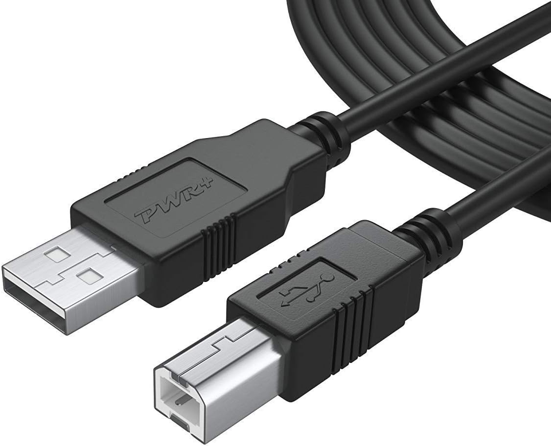 25Ft High Speed USB-2.0 Cable for Audio & More