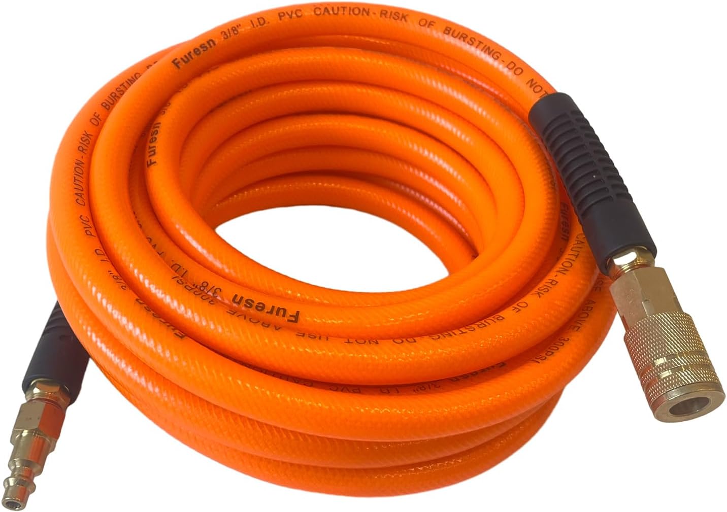 Air Hose 3/8 in x 100 ft, Heavy Duty, Kink Resistant Design