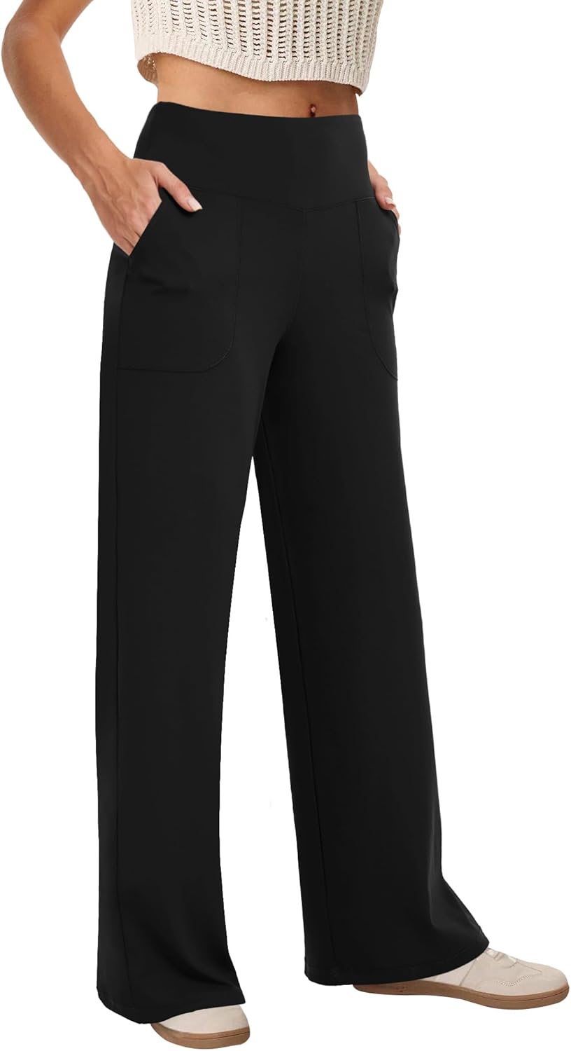 High Waist Yoga Pants with Pockets: Comfort & Style